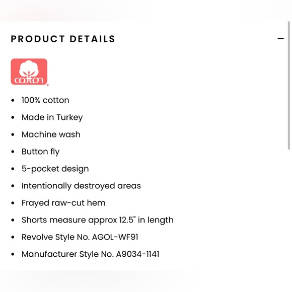 Agolde Dee Shorts - Picture 7 of 8